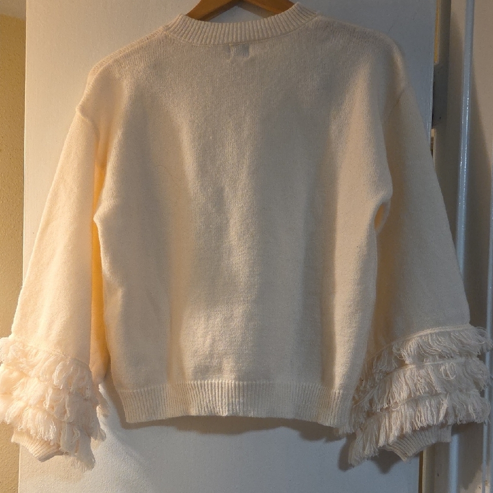 Cake For Dinner Cream Sweater - Picture 8 of 8